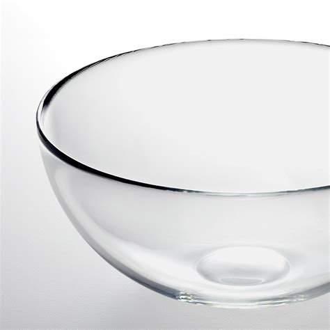 Blanda Serving Bowl Clear Glass Ikea