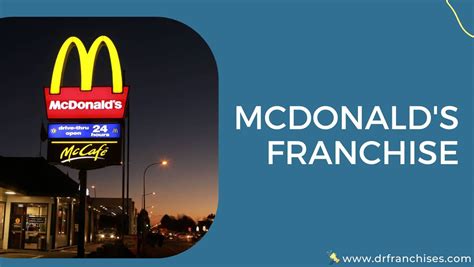 Mcdonalds Franchise Cost Fees Fdd How To Open Opportunities And