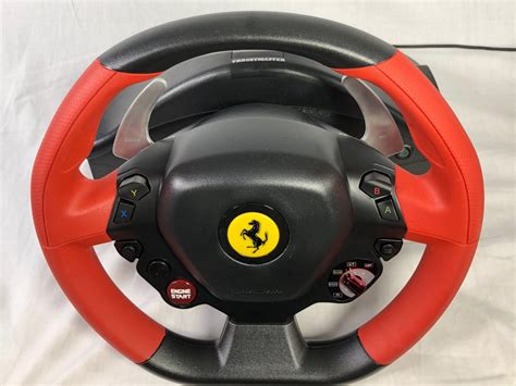 Super Car Thrustmaster Ferrari 458 Italia Racing Wheel Pc Drivers