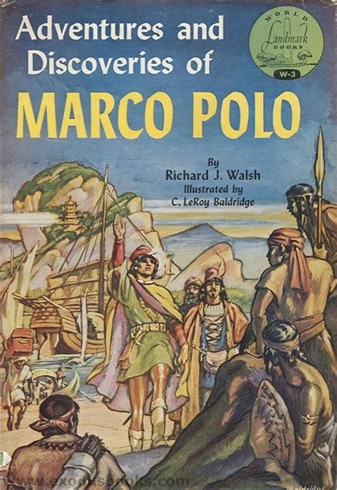 Adventures And Discoveries Of Marco Polo Exodus Books