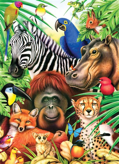 Select a picture for your jigsaw puzzle, fill out the puzzle options and click on the create puzzle button. Animal Magic Jigsaw Puzzle | PuzzleWarehouse.com