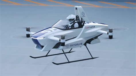 Toyotas Skydrive The 1st Human Piloted Drone Is Here Youtube