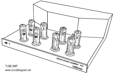 How to make audio power amplifier circuit. 2x90W Stereo Tube Power Amplifier with EL34 - Schematic Design