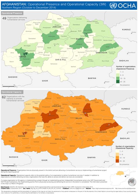 afghanistan operational presence and operational capacity 3w northern region october to