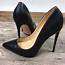 New Black Lady High Heels Exclusive Brand Shoes 8cm 10cm12cm Female 