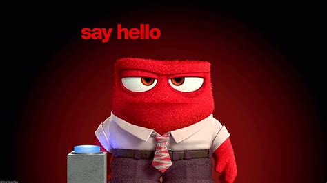 Hd Wallpaper Movie Inside Out Anger Inside Out Disgust Inside