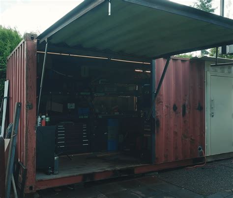 Shipping Container Shed Comprehensive Buyers Guide Backyard Workspace