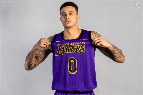Lakers the city edition jersey designed by shaquille o. Lakers Unveil Magic Johnson Tribute Uniforms - SportsLogos ...