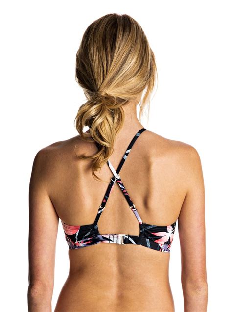 blowing mind crop top bikini top erjx303363 roxy