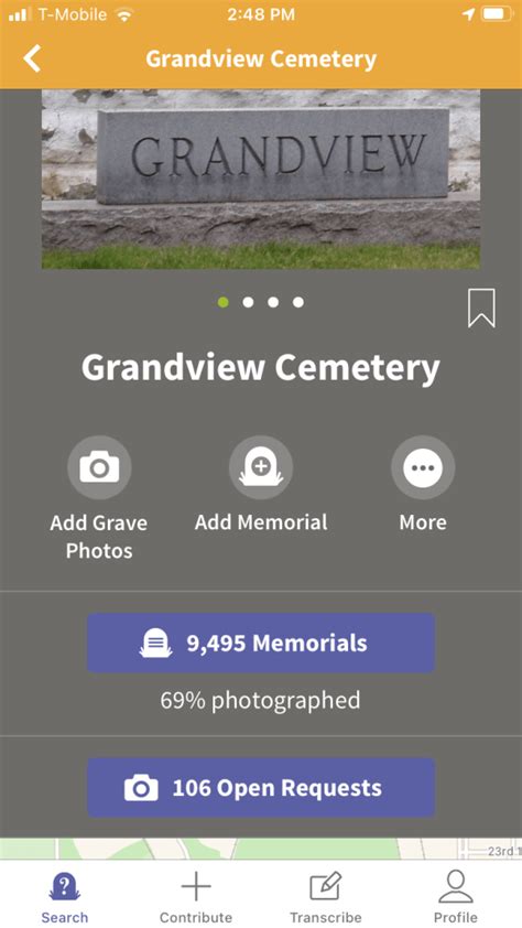 Starting With Cemetery Search In The Apps Find A Grave News