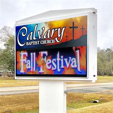 Church Signs Led Outdoor Signs Lifeway Onesource