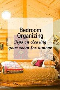8 practical tips organize your bedroom, according to professional organizers and interior organize clothes and accessories in your drawers by size. Bedroom Organizing - Tips on Clearing your Room for a Move ...