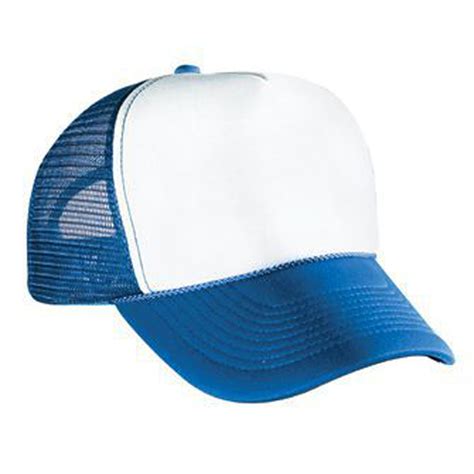 Otto Cap Polyester Foam Front Five Panel Pro Style Mesh Back Caps Hat