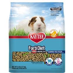 If you take the time to make sure your guinea pig is fed a healthy diet, it will go a avoid giving guinea pigs foods that are bad for them. Kaytee® Forti-Diet Pro Health® Guinea Pig Food 5 Lbs ...