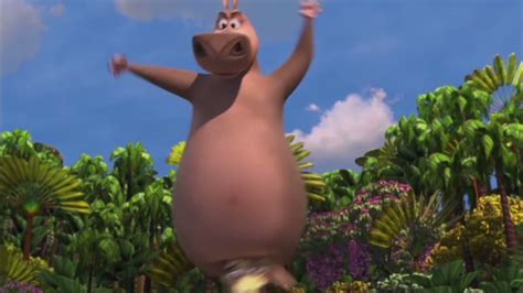 Madagascar 1ne Gloria The Hippo Wobbling Her Juicy Belly But With Juicy Sound Effects Youtube