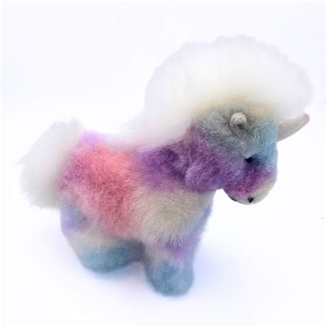 Handmade Alpaca Unicorn Toy Blossom Inspirations A Fair Trade Company