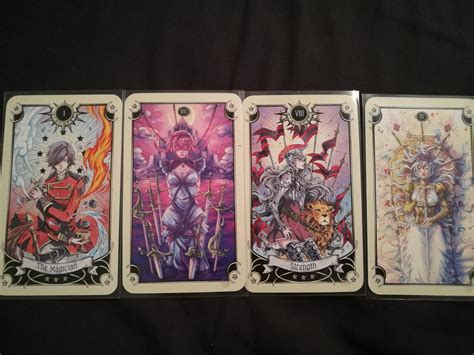 I Picked Up A Copy Of The Mystical Manga Tarot The Other Day I Have