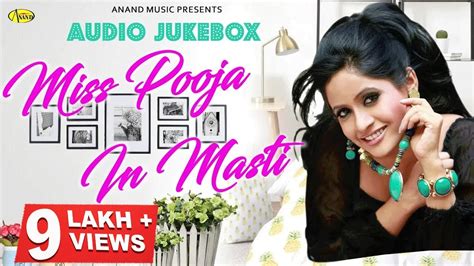 Miss Pooja L Miss Pooja In Masti L Audio Full Album Jukebox L Latest Punjabi Song L Anand