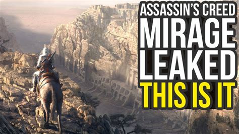 Next Assassin S Creed Game Is Called Assassin S Creed Mirage Leaked Details Ac Mirage Youtube