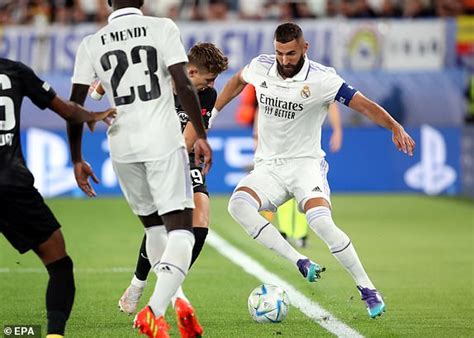 Real Madrid Eintracht Frankfurt Super Cup Karim Benzema Becomes