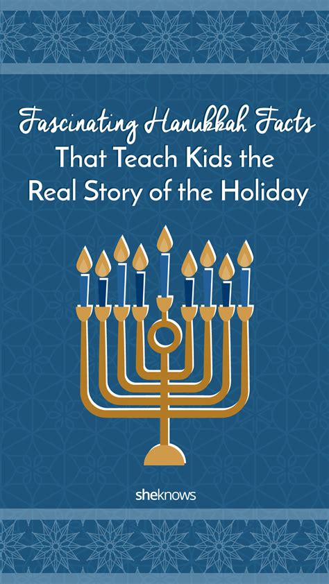 Fascinating Hanukkah Facts That Teach Kids The Real Story Of The