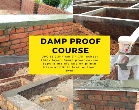 What Is Damp Proof Course Damp Proof Course Dpc Is Mainly Laid On