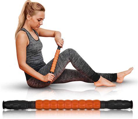 Structure Fitness Manual Massage Roller Stick For Deep Tissue Massage Prevent And Aid Injuries