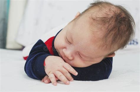 145 Newborn Baby Boy Two Months Old Sleeping Stock Photos Free