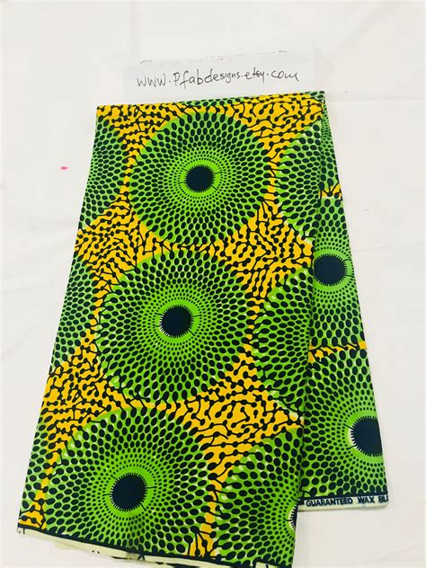 African Fabric Wax /African Prints/African Fabric/Crafts/African Clothing/Ankara / African multi ...