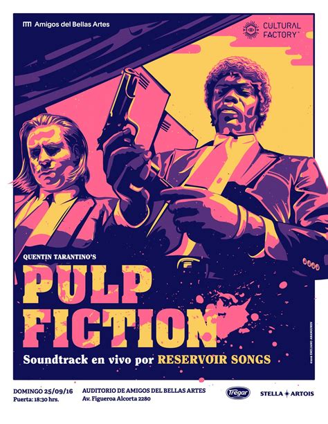 Pulp Fiction Pulp Fiction Art Pulp Fiction Movie Poster Art