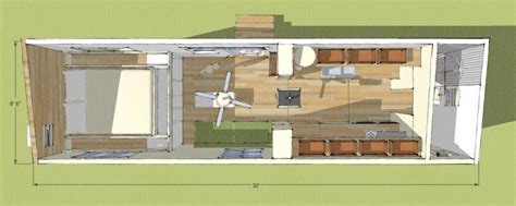 Terraform One Tiny House 32x86 Tiny House Plans