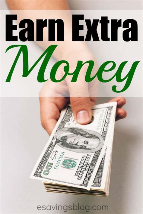 Legit Ways To Earn Extra Money Esavingsblog