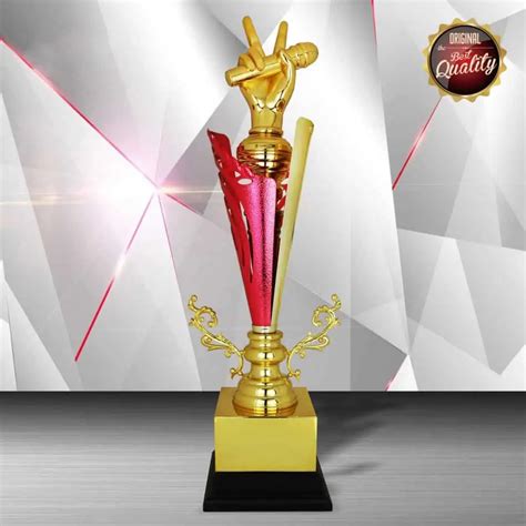 High Quality Singing Competition Silver Trophies At Clazz Trophy Malaysia