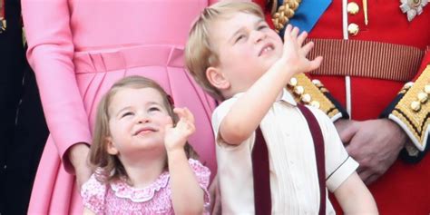 19 Adorable Photos Of Prince George And Princess Charlotte On The Palace Balcony Celebs