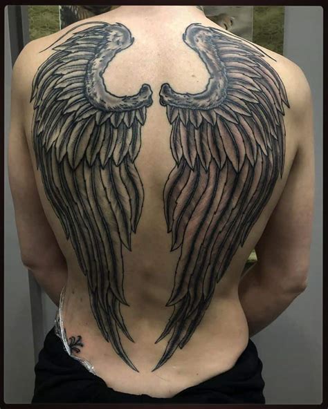 Broken Angel Wings Tattoo