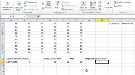 Cómo Agrupar Datos En Excel Datos Agrupados E Intervalos De Clase