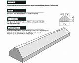 Photos of Parking Bumper Dimensions