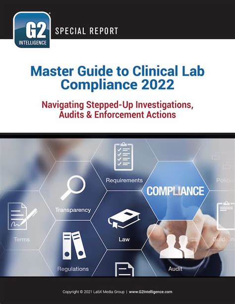 Master Guide To Clinical Lab Compliance 2022 Edition G2 Intelligence