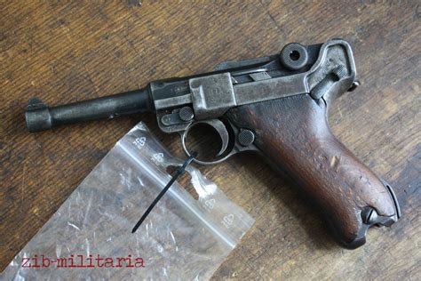 Luger P08 Wwiwwii Deactivated Pistol Wehrmacht Original
