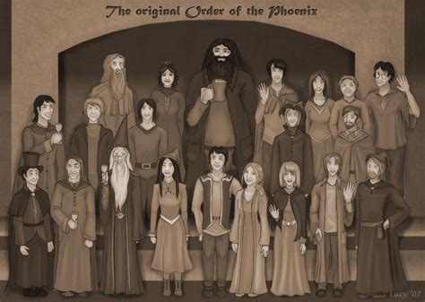 Original Order Of The Phoenix By Lucy C On Deviantart