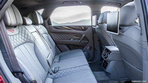 Bentley Bentayga 2017my Interior Rear Seats