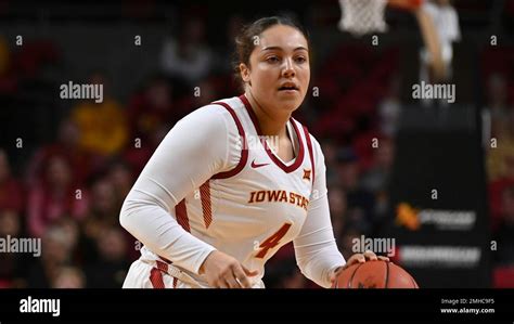 Iowa State Guard Rae Johnson During An Ncaa Womens Basketball Game Against Iowa On Wednesday