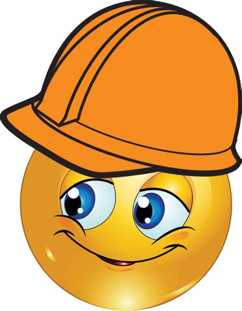 Construction Smiley Symbols And Emoticons