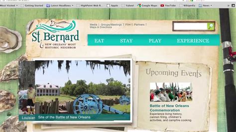Visit St Bernard New Orleans Most Historic Neighbor Youtube