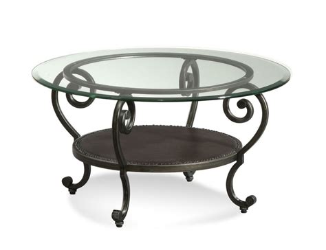Spool leg coffee table $1,189.99. Glass and Metal Coffee Tables - HomesFeed
