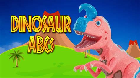 Dinosaur Abc Dino Toys Say Abcs Alphabet From A To Z Toy Videos For