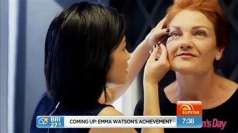 Pauline Hansons Birthday Botox Makeover Perthnow