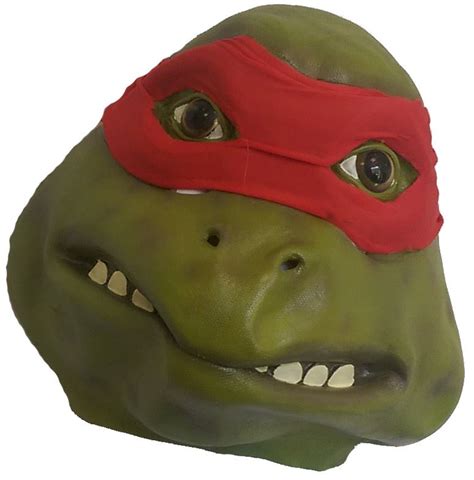 Full Head Deluxe Rubber Latex Teenage Mutant Ninja Turtle Mask Ebay
