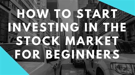 Choosing an online broker is one of the most important steps in starting online trading. How To Start Investing In The Stock Market For Beginners ...