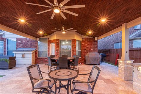 Patio Cover With Outdoor Kitchen And Fireplace Hhi Patio Covers